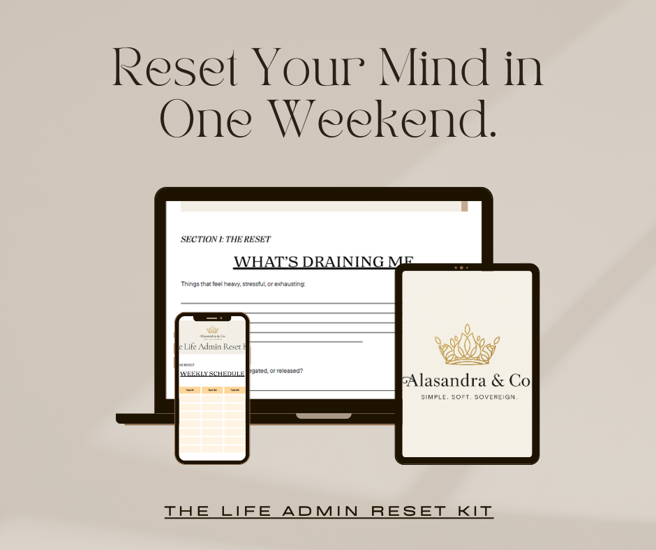 The Life Admin Reset Kit