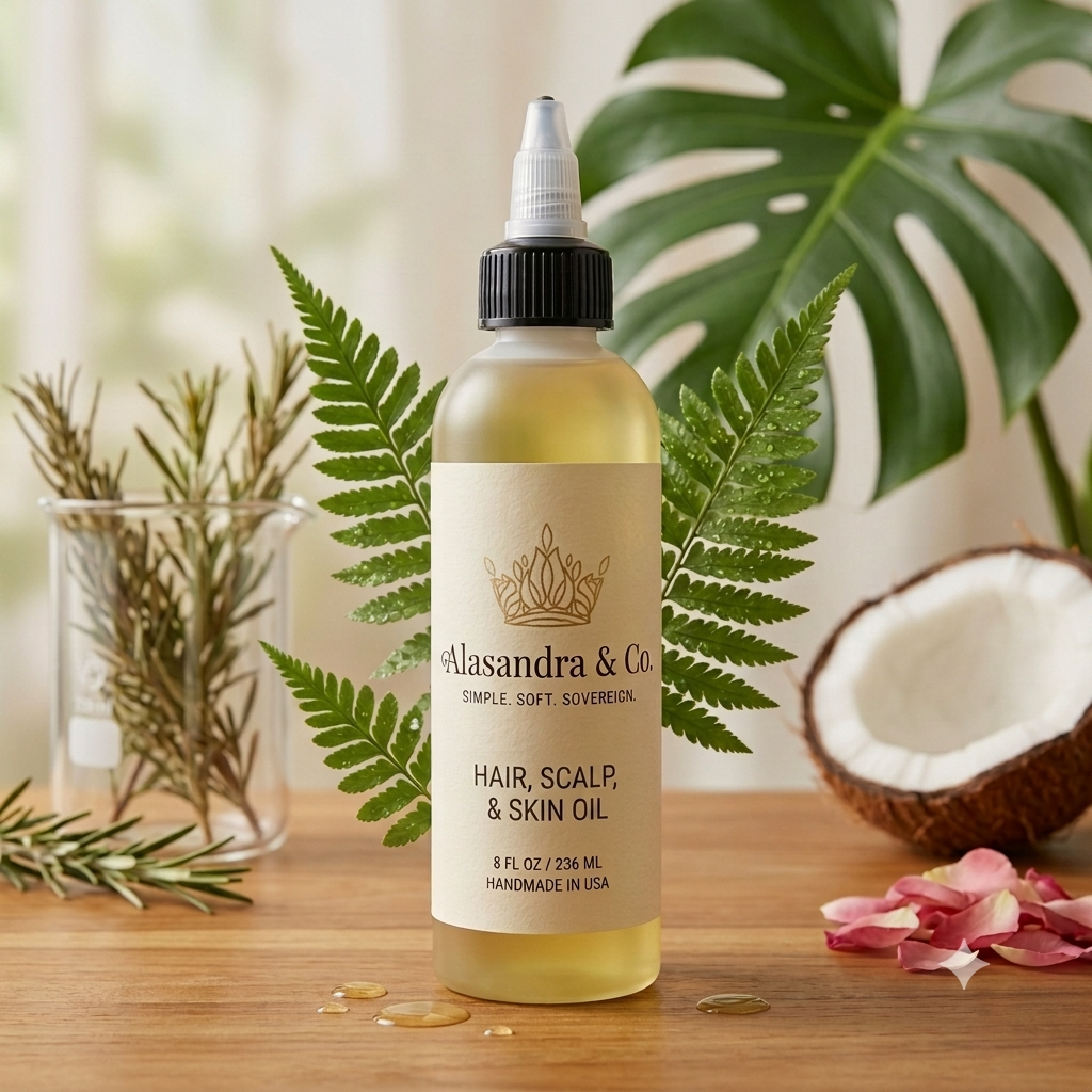 Nourish & Glow Oil - Hair, Scalp, & Skin