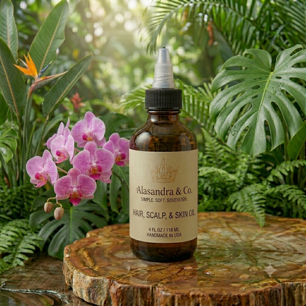 Nourish & Glow Oil - Hair, Scalp, & Skin