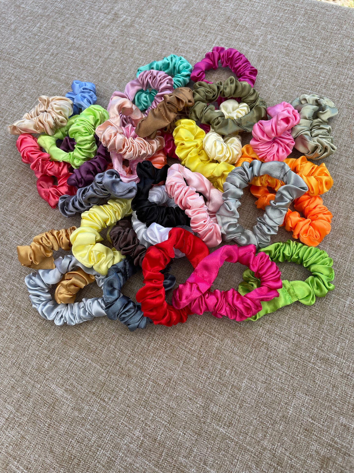 Satin Scrunchies