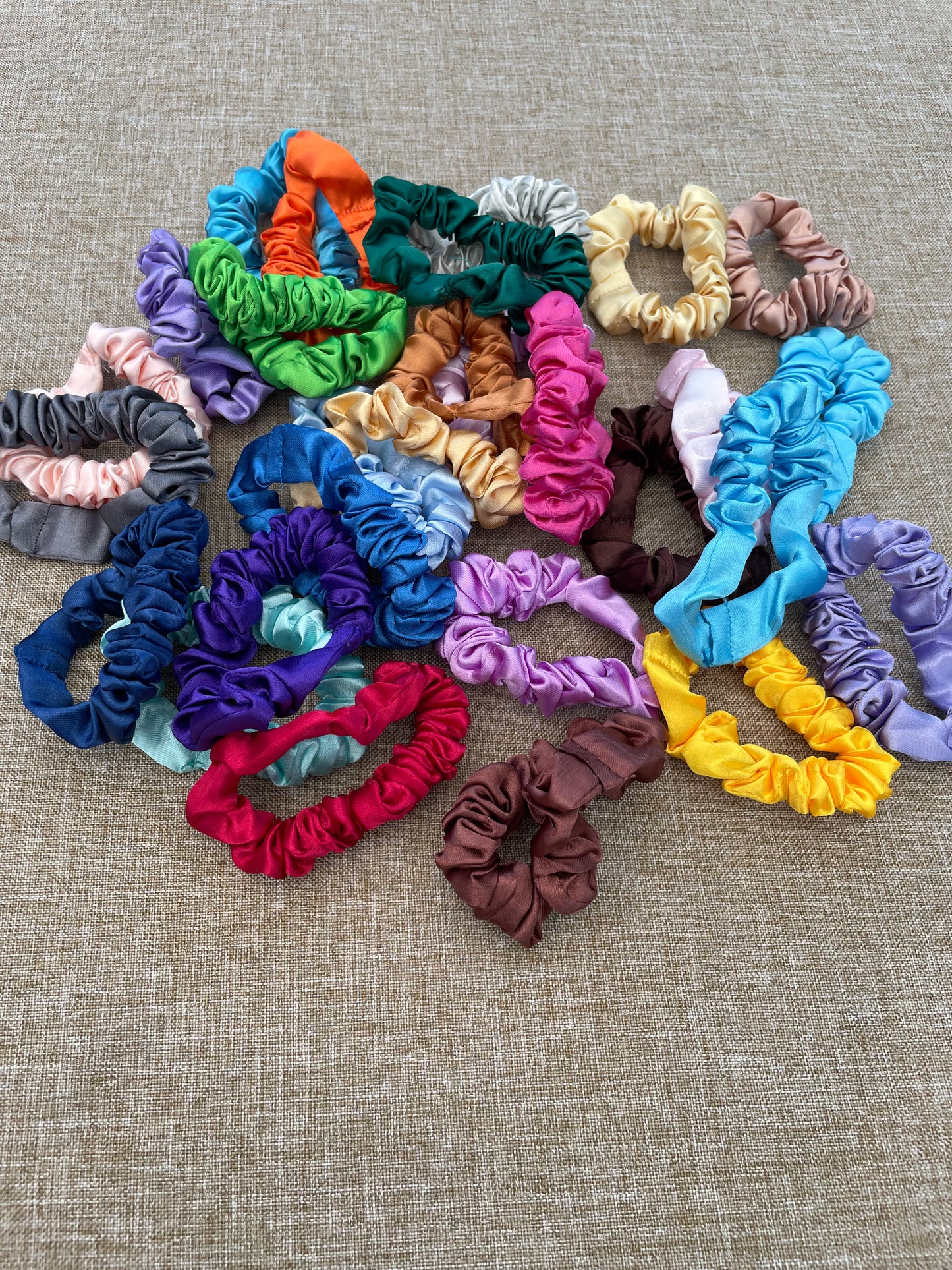 Satin Scrunchies