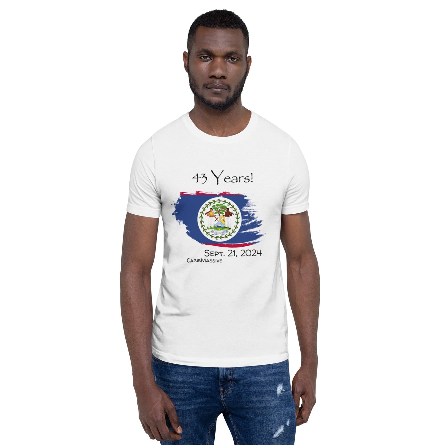 Belize Independence 2024 - Men's T-shirt - Alasandra & Co., LLC