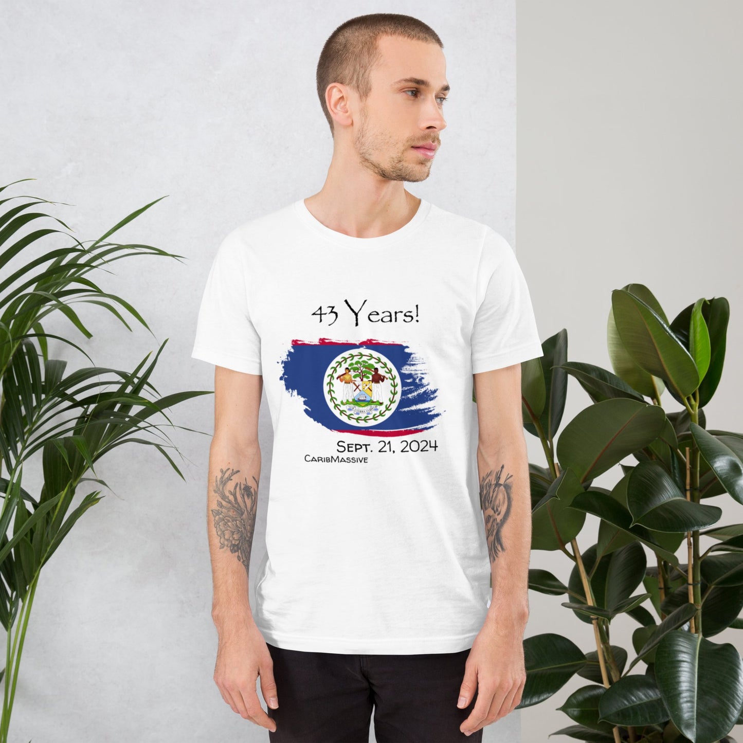 Belize Independence 2024 - Men's T-shirt - Alasandra & Co., LLC