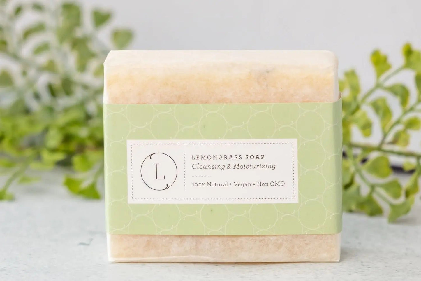 Lemongrass Natural Soap Bar, Handmade Body Soap Gift - Alasandra & Co., LLC